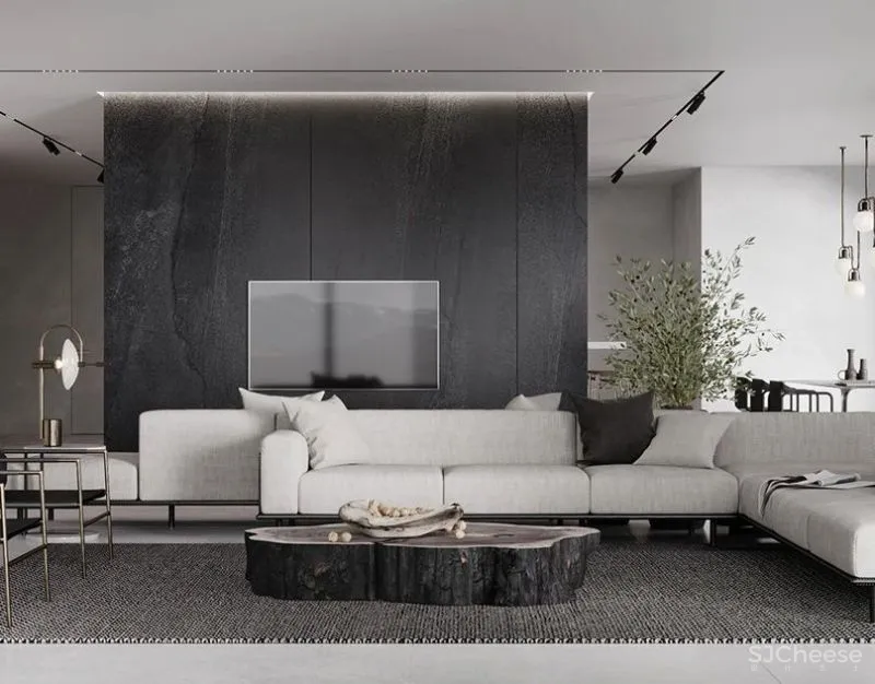 260㎡现代轻奢,要的就是这个调!