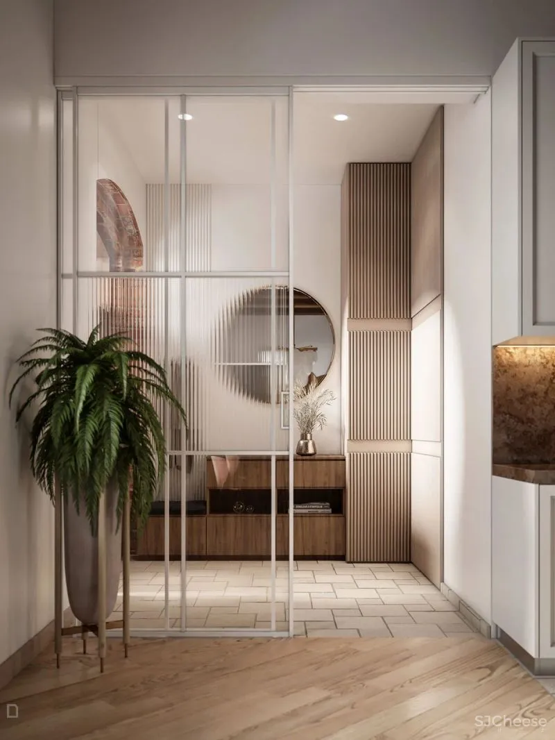 100个·轻奢系入户玄关设计