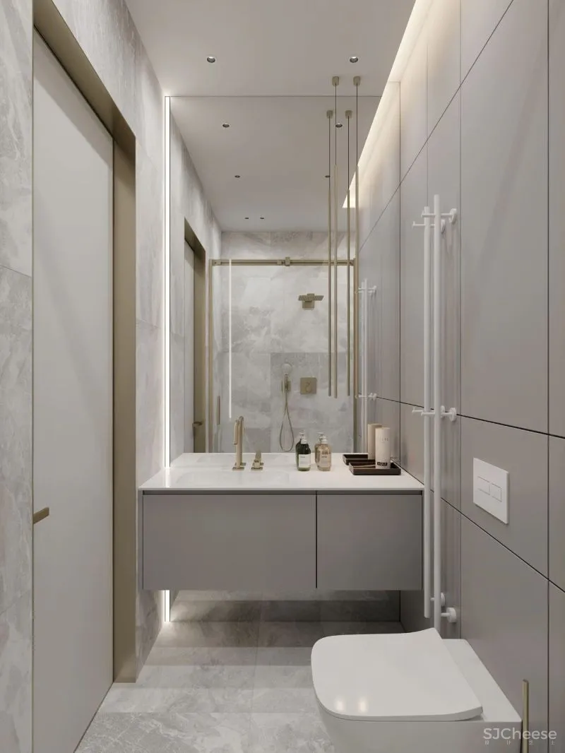 金色白色 大理石,这搭配,高级感上天了!