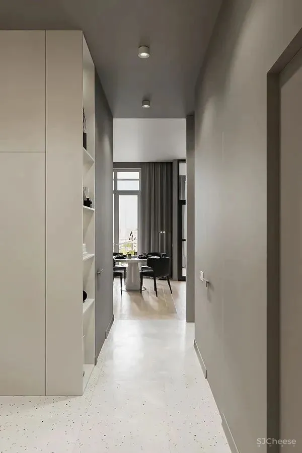 70㎡盐系公寓，空间虽小却一应俱全！