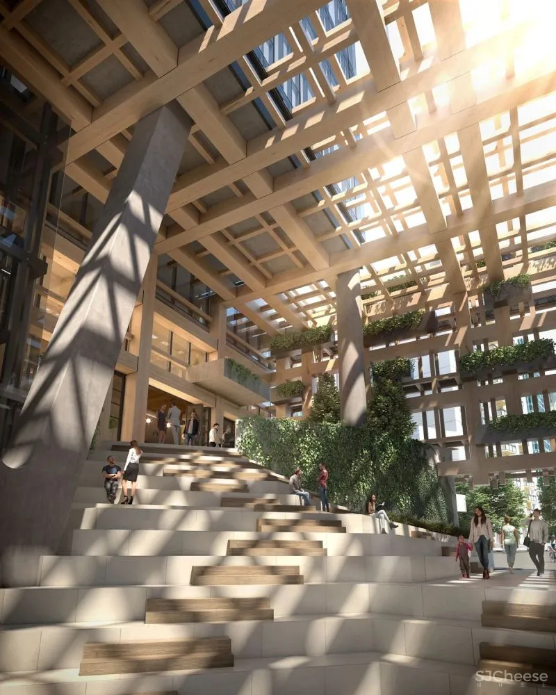 平淡无奇的公寓设计,细心布置的公区是亮点