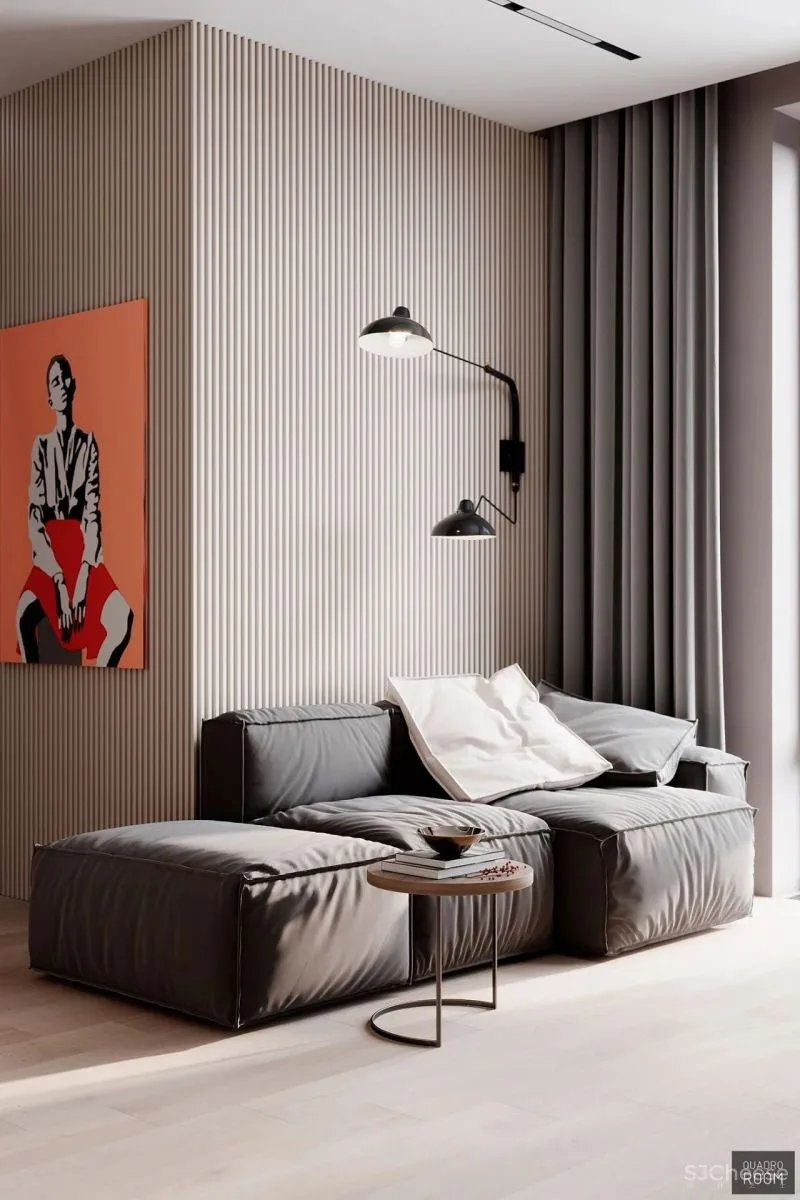 最纯粹的简约灰设计!