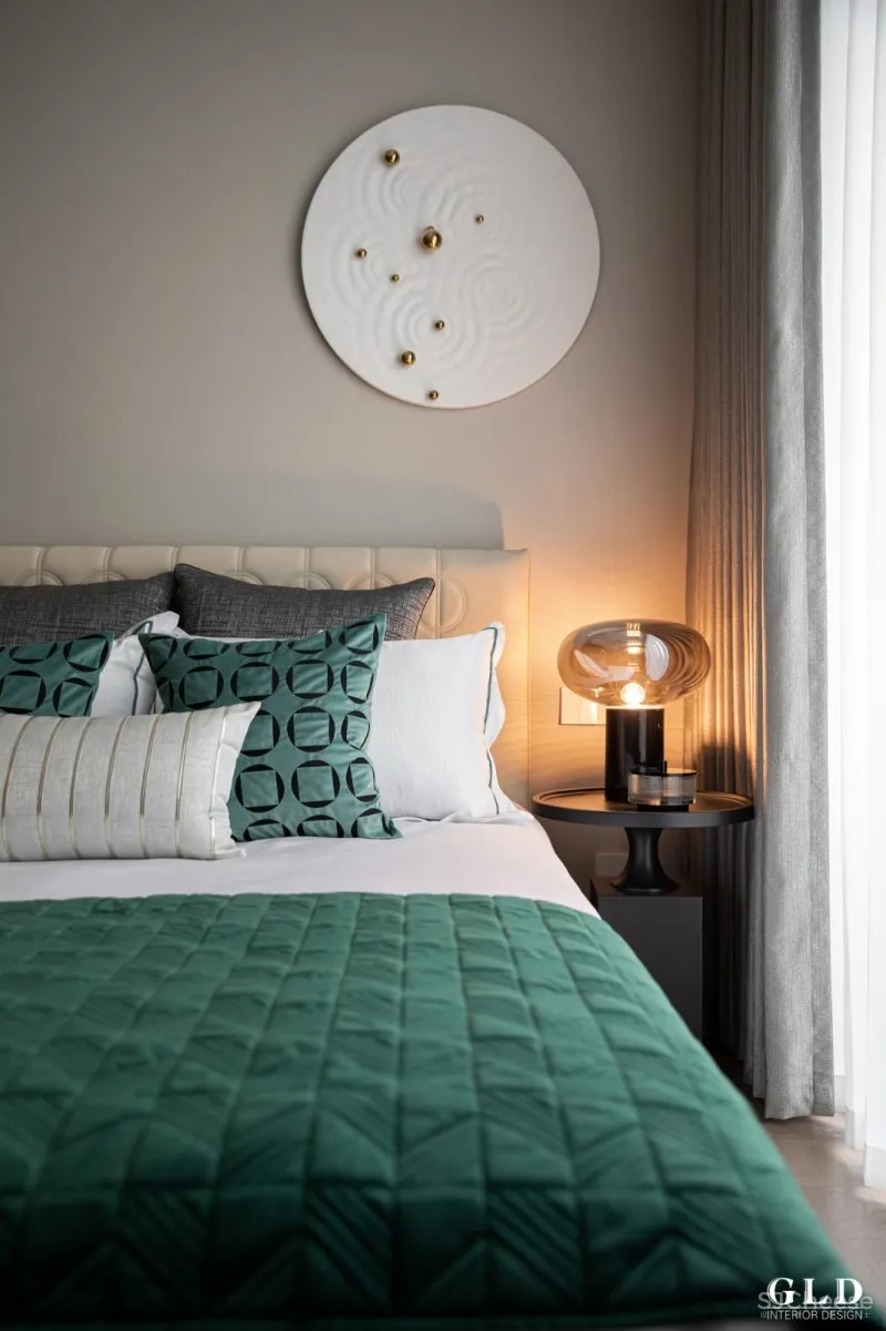 GLD绿檀设计作品| 巴夫洛小镇项目下叠样板间