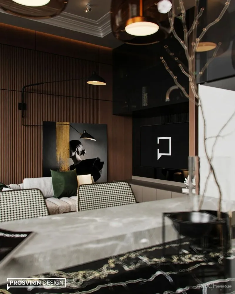 90㎡现代轻奢,营造舒适温暖感!