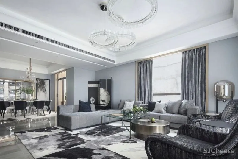 梁志天作品:万科安品园舍别墅,文雅和畅的当代写意 !