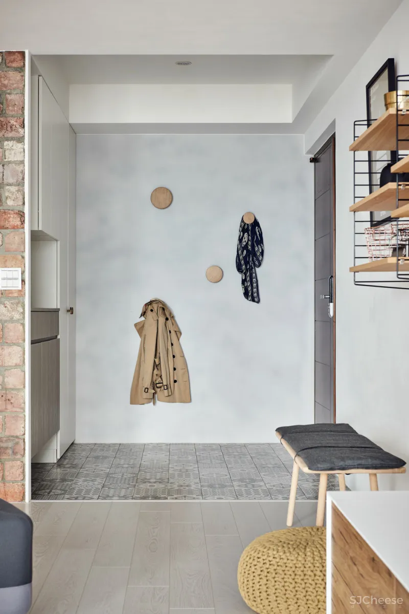 讲真,不能坐着换鞋的门厅,是失败的!