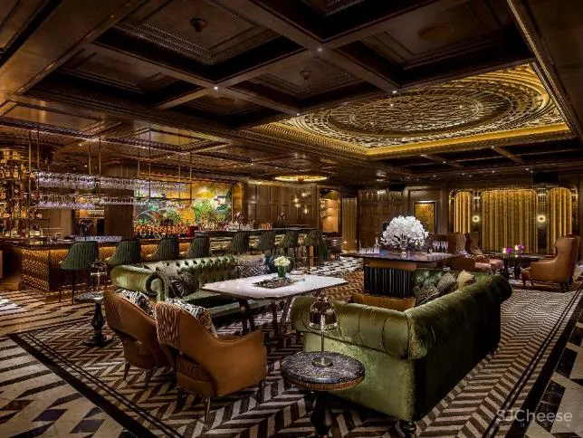 SLH.梁志天新作|澳门「瑞吉酒吧」沉醉今夜英伦梦