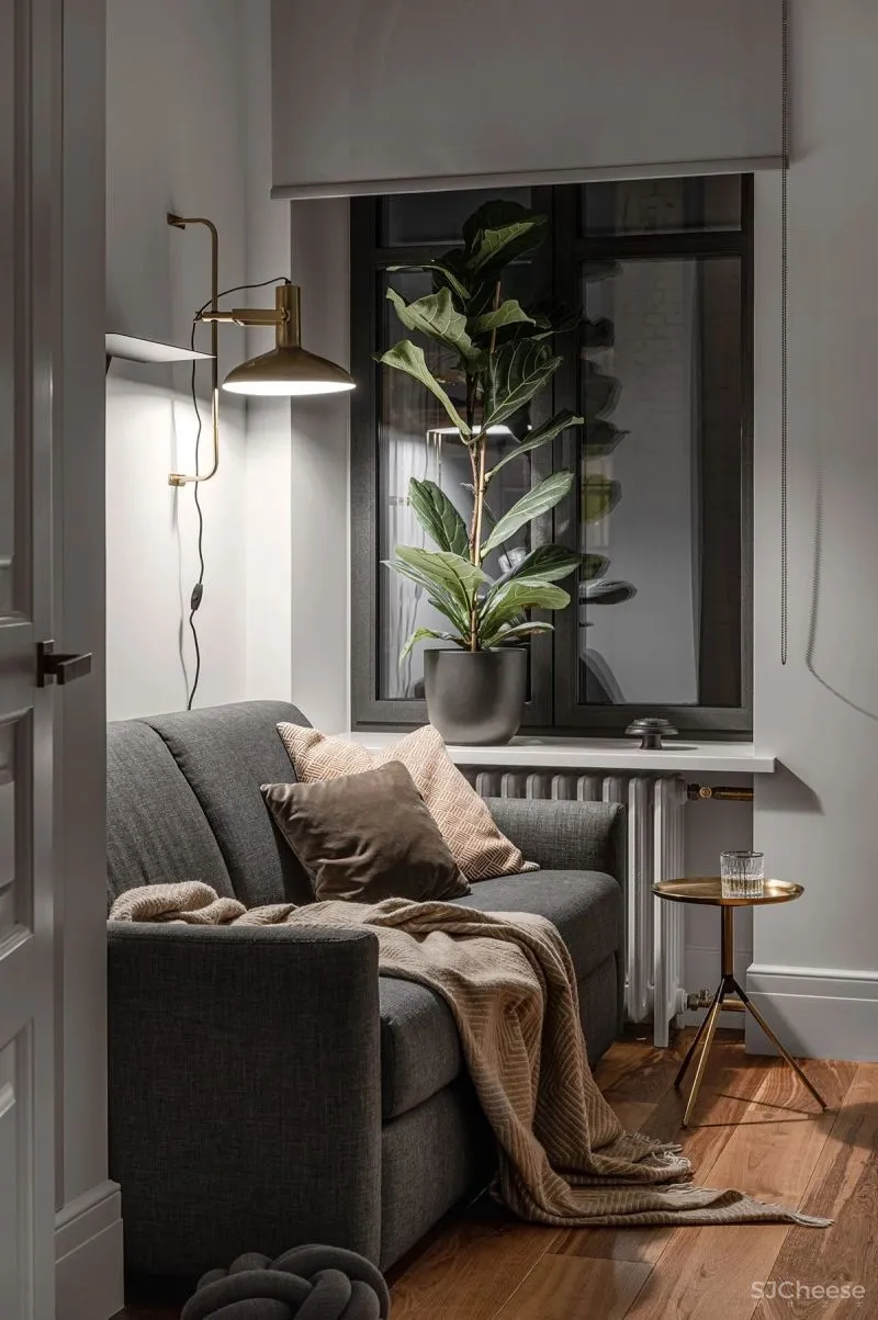 75㎡小宅,现代与复古!