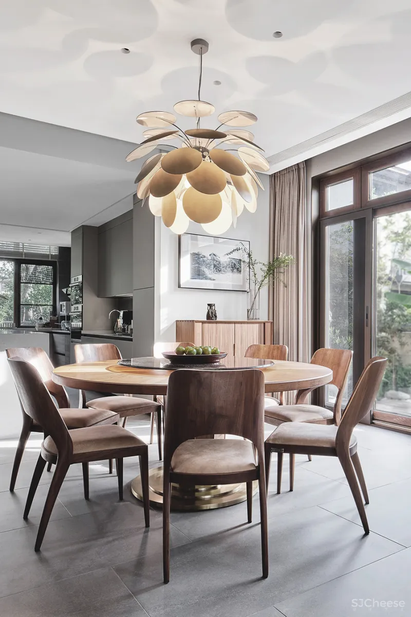 大士设计 • 墨韵西溪|中西合璧的家,“色香味”的人文建筑表达