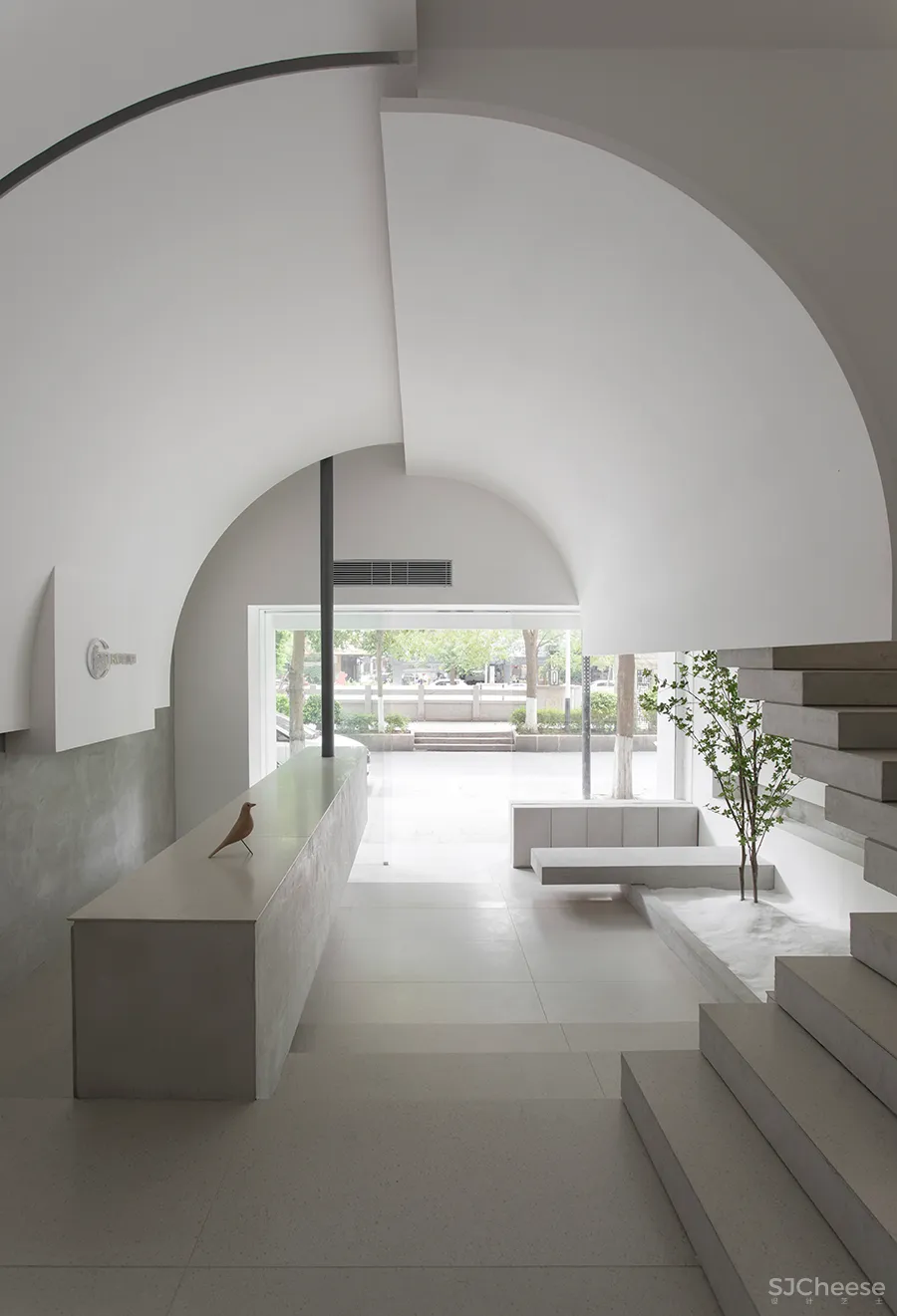 质感建筑设计 • B-M美颜社|营造山丘意境融入街区的美容空间