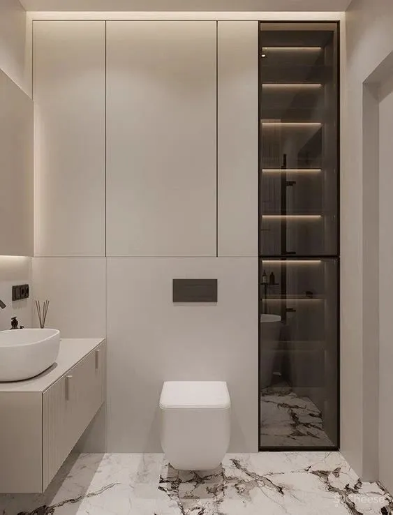 极简主义卫生间该如何设计?