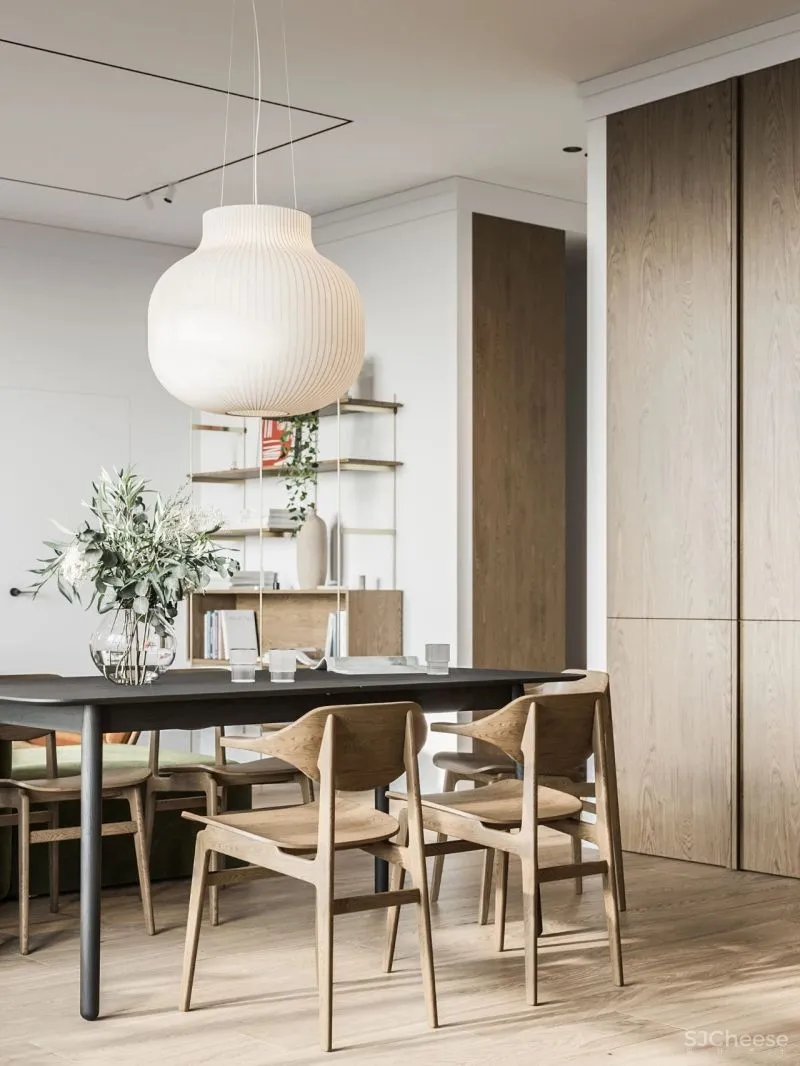 90.2㎡二居室,清新典雅,一种精致的生活姿态!