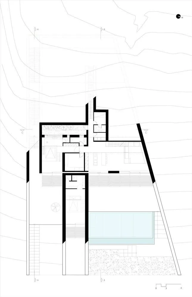 藏在山体里的“隐身”别墅，这才是真正与自然融为一体