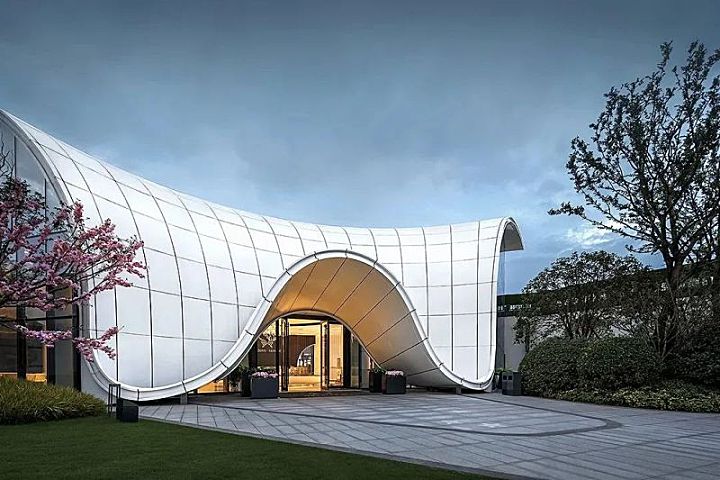 天空之境，自由起舞 ：赣电华府营销中心 六艺源设计