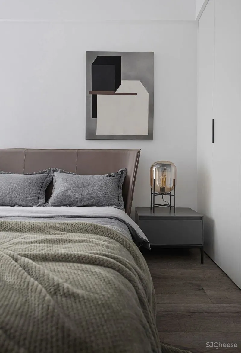 水泥漆 石纹墙板，自然肌理碰撞出不同的视觉感受 予以设计