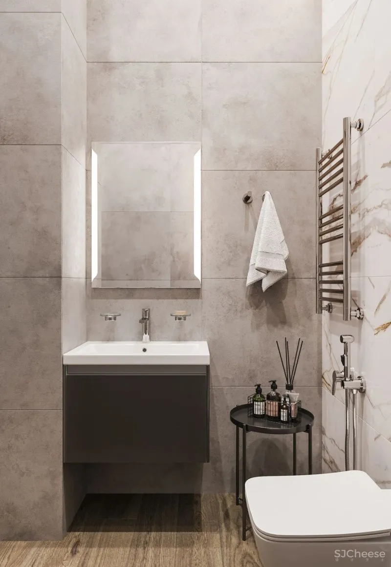 106㎡三居室，质感轻奢！