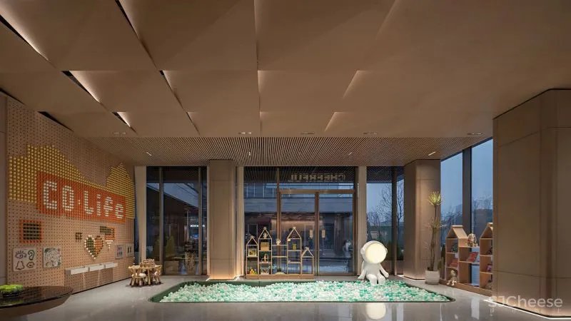 售楼处要「去销售化」,明德设计用空间美学重构城市生活社区