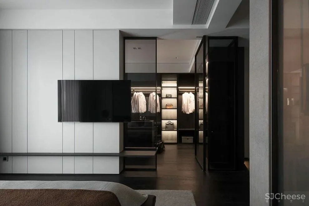 215m² 简约平层,诠释当代静美气质