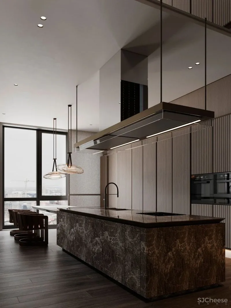 315㎡大平层设计,越简,越奢华!