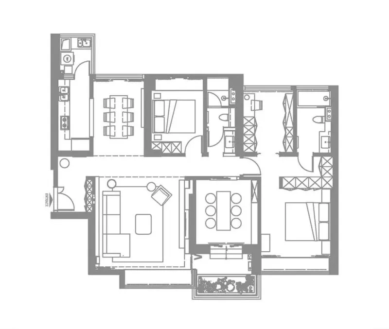 辛举鹏设计 × 私宅:质朴与温和