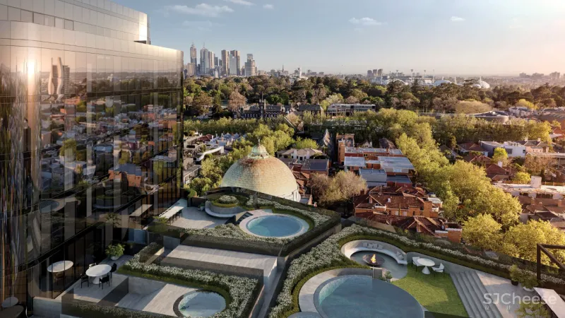 售价 2.2 亿,这才是顶层复式该有的配置!