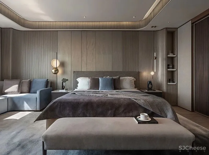 鸿艺源设计:260m²精奢大平层,清享静谧闲适生活!