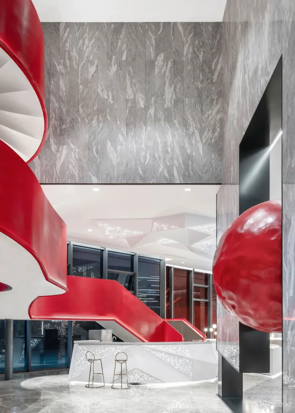 CKAP创库设计丨富宏大亼汇城市展厅, 感受建筑与自然之美