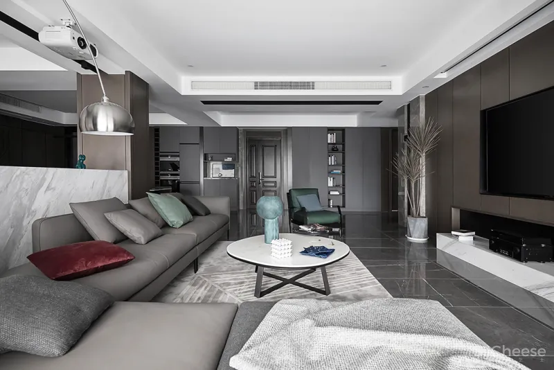 260m²私宅大平层,简约设计,安静舒适!