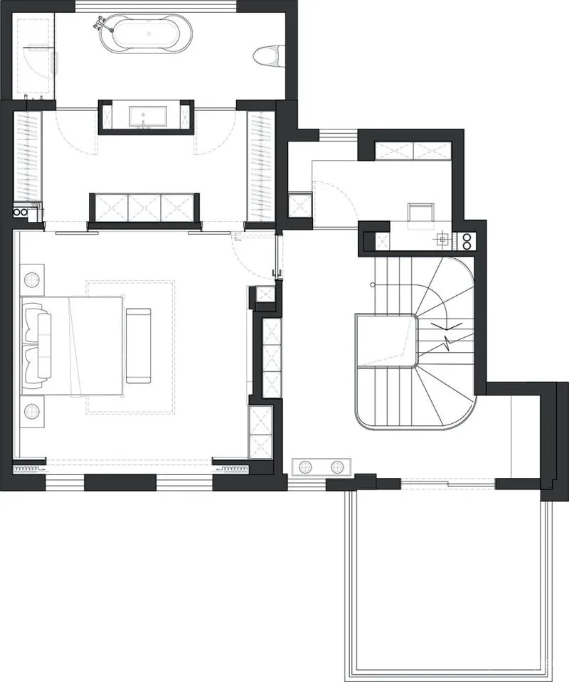 苏州 450㎡ 至简大宅设计,90后渴望的自由与个性