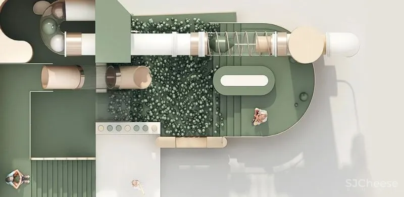 关联以空间的「解构性」和「抽象性」 构序「超现实的界面」