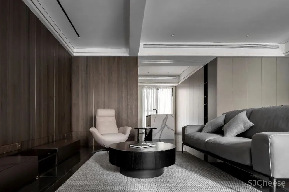 147㎡住宅 150㎡花园，极简几何下的美学住宅 皋邸设计