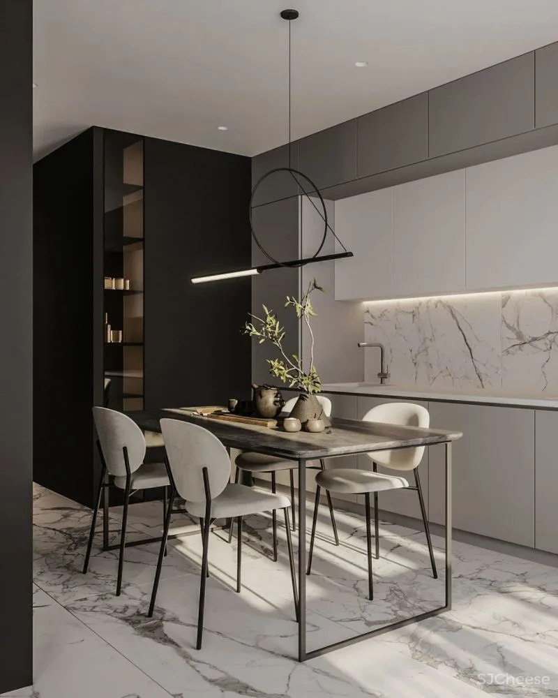 250㎡高级黑别墅,定义奢华