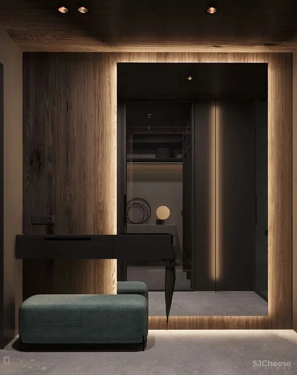 100个·轻奢系入户玄关设计