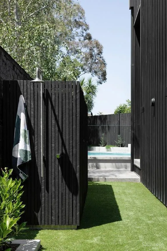 全开放 高级黑，个性鲜明的极简住宅！