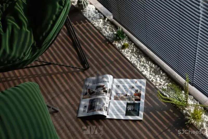 力量黑 生机绿,这个128㎡家既有蓄势的氛围,又有向上的张力! 璞予设计