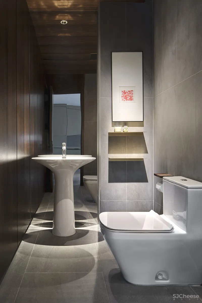 大士设计 • 墨韵西溪|中西合璧的家,“色香味”的人文建筑表达