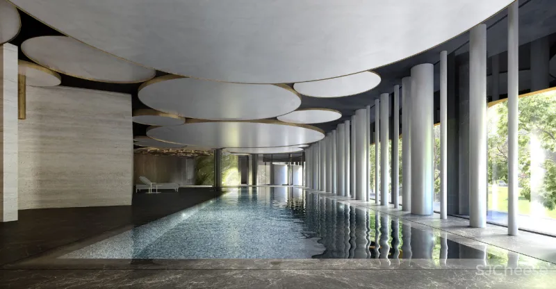 售价 2.2 亿,这才是顶层复式该有的配置!