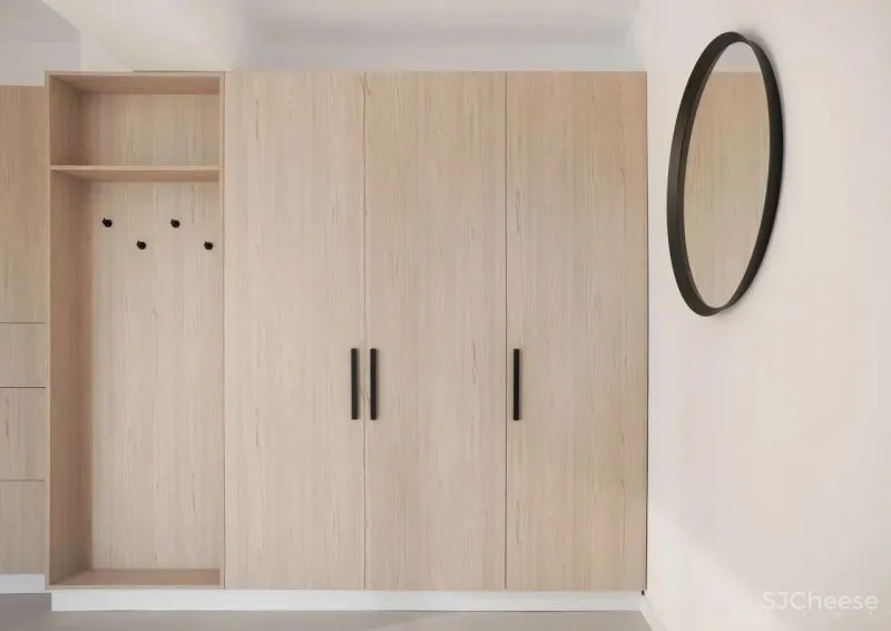 88㎡两居室,木元素用得好,恰到好处的精致