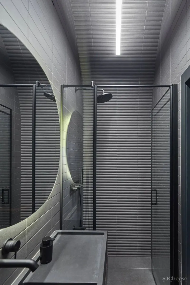 这个家以几何元素为线索,见识到了什么叫做简单却有趣!