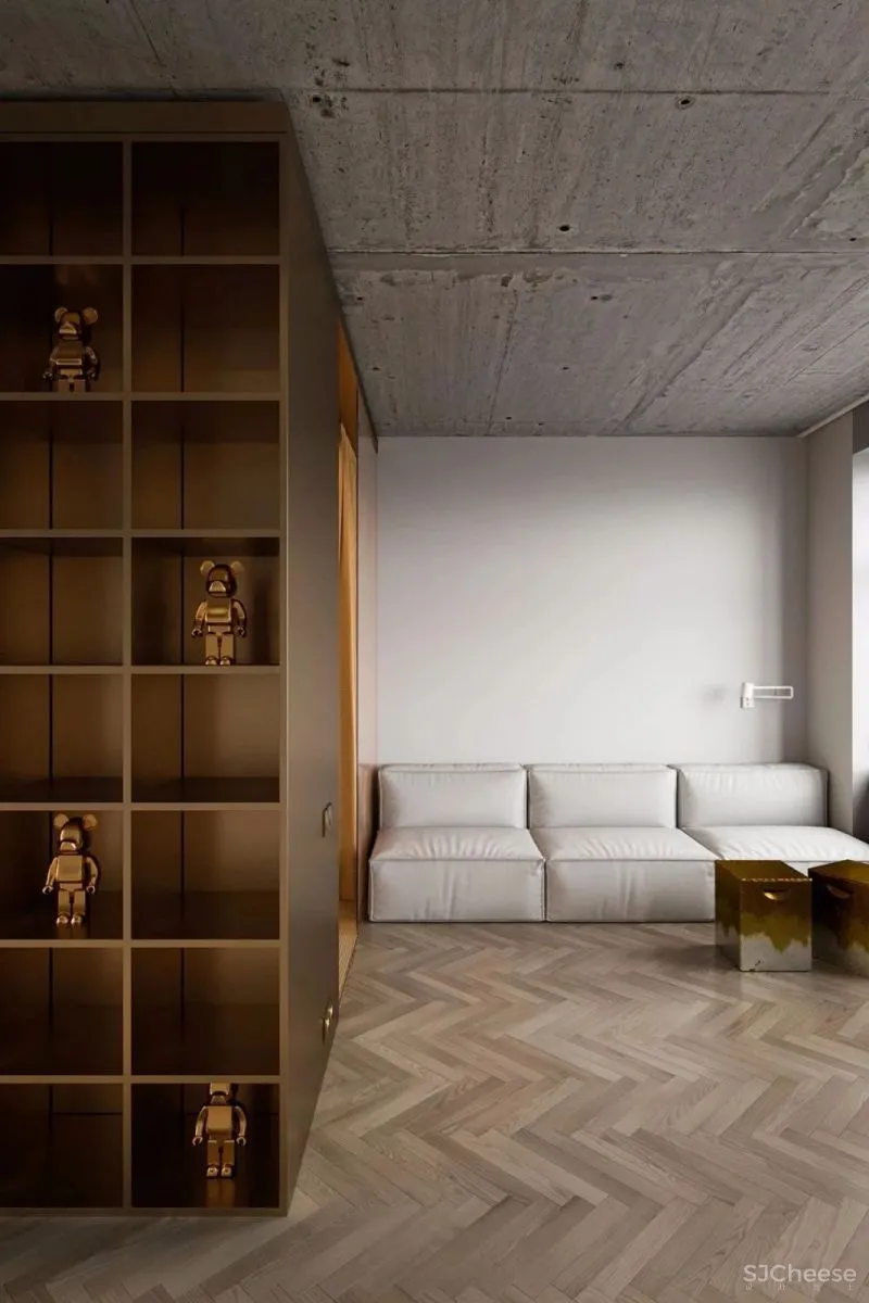 这个年轻女孩的37㎡公寓，被打造成了“首饰盒子”！