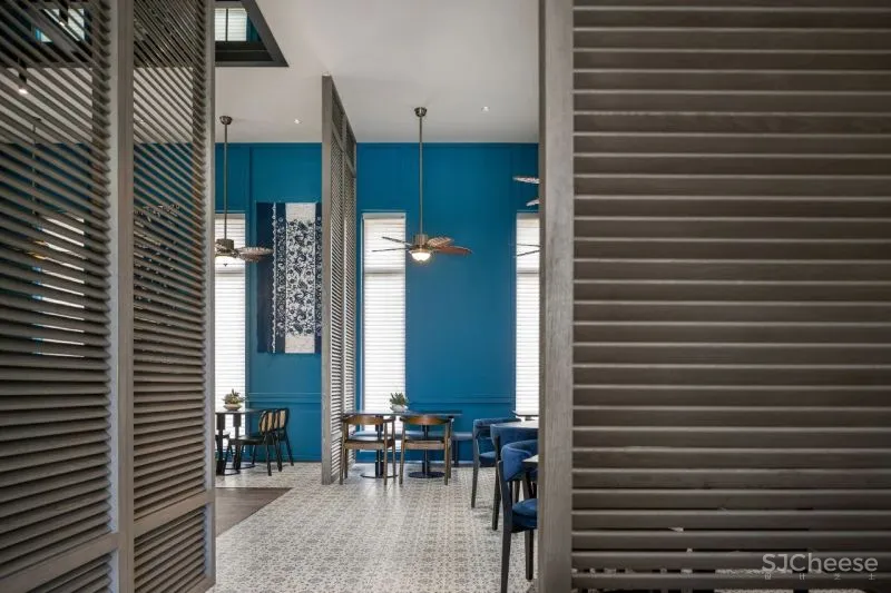 如聿设计:一抹灰蓝色,演绎优雅的高级旋律!