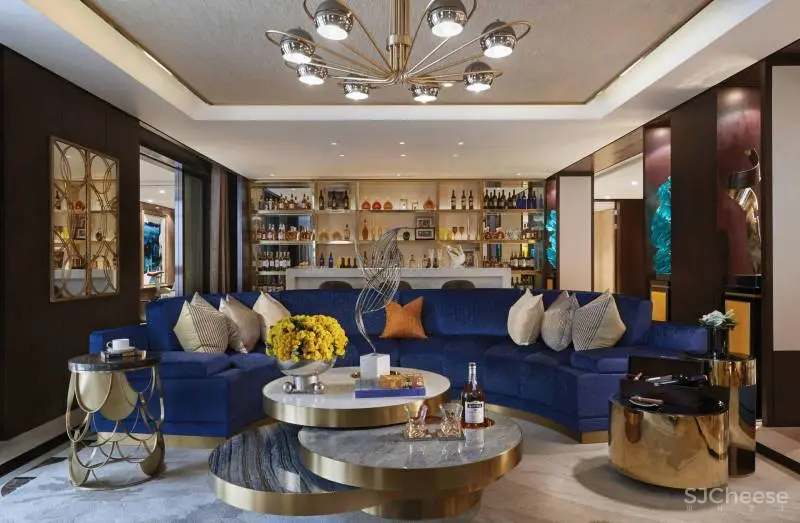 梁志天作品:万科安品园舍别墅,文雅和畅的当代写意 !