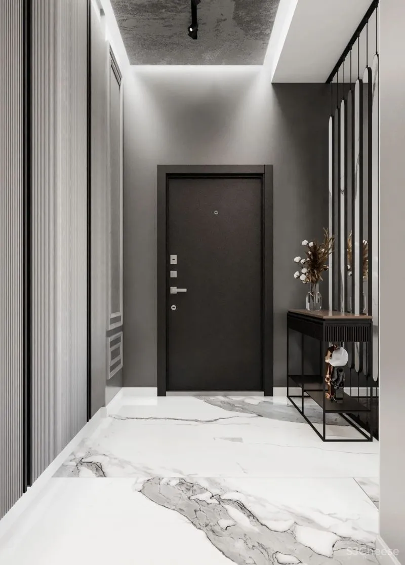 100个·轻奢系入户玄关设计