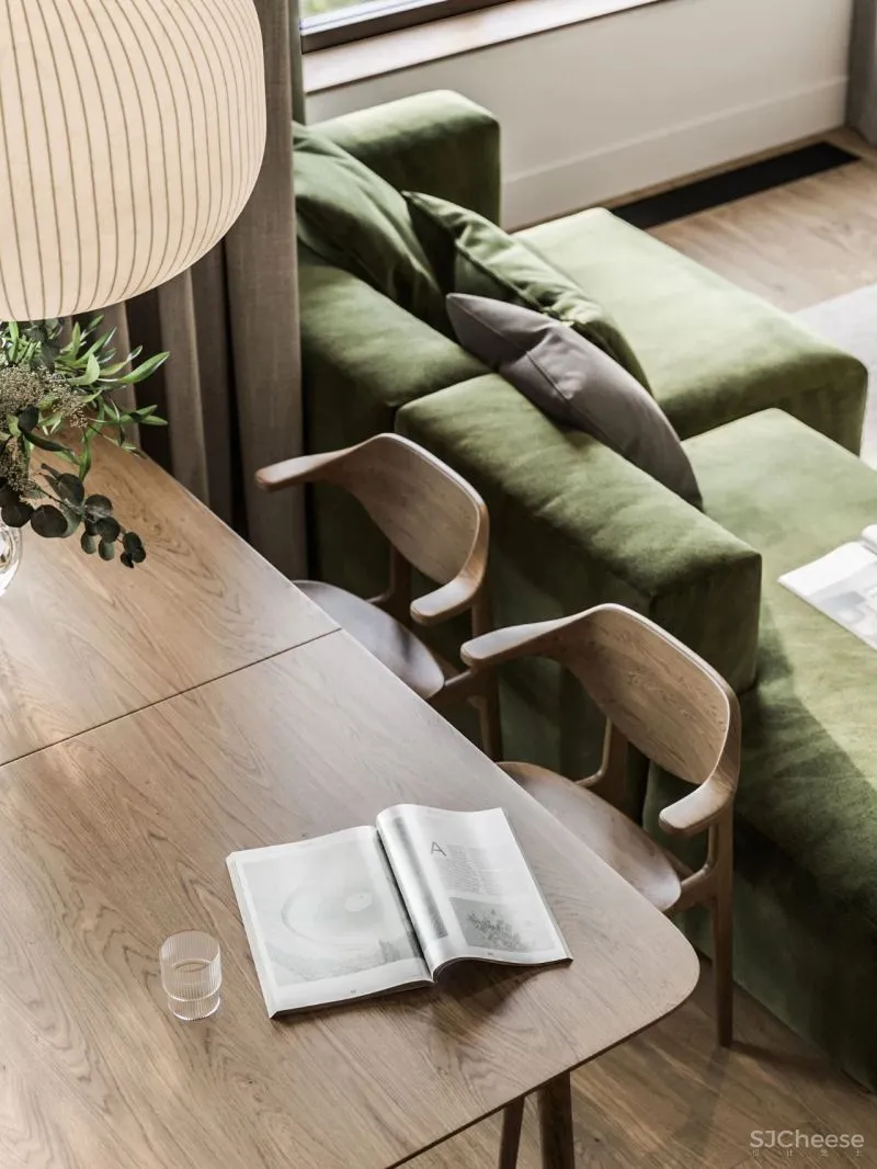 90.2㎡二居室,清新典雅,一种精致的生活姿态!