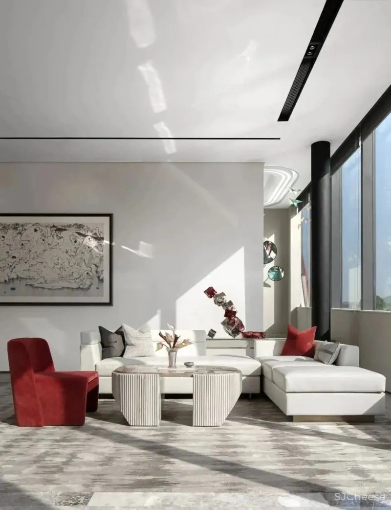 南京玄武 宝龙城售楼中心 漪天装饰设计