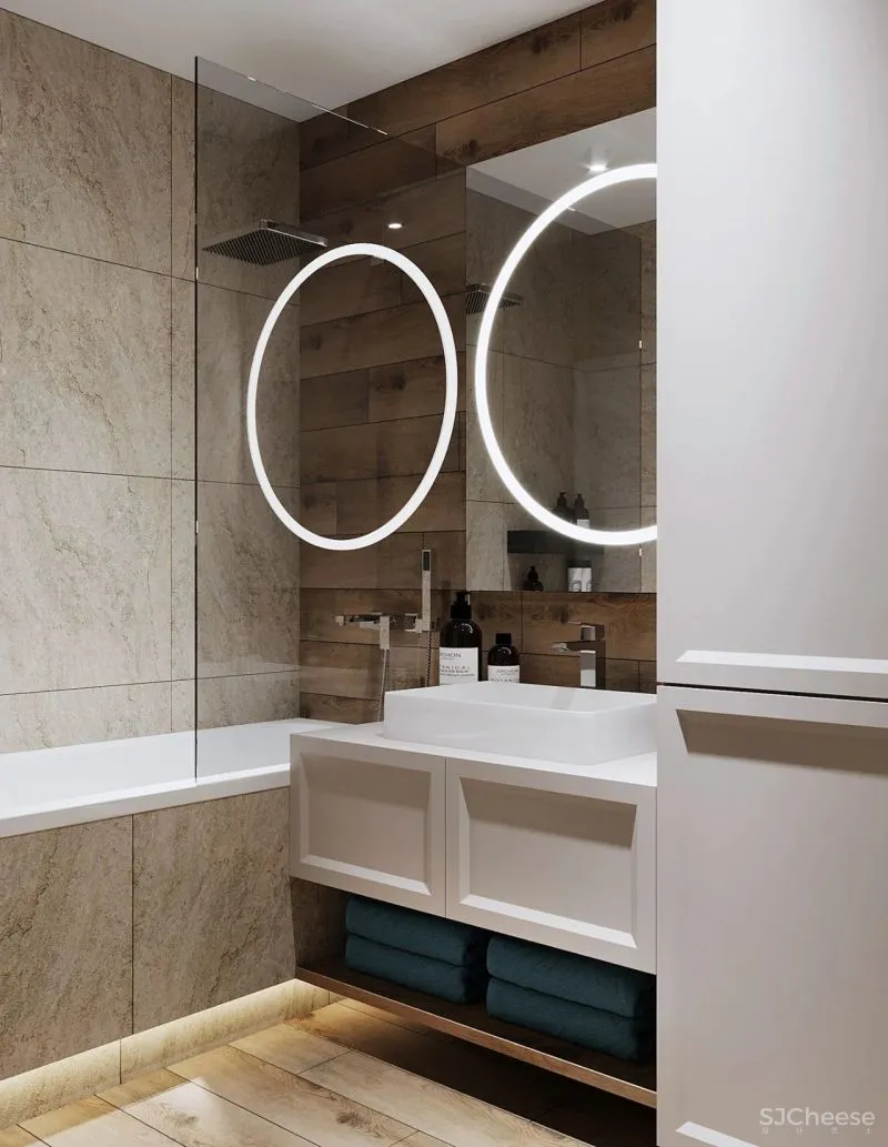 67㎡两居室，三口之家的温馨美宅！