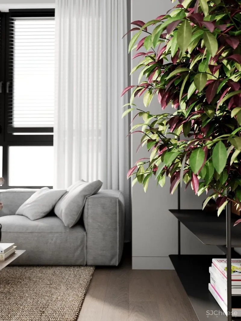 最纯粹的简约灰设计!