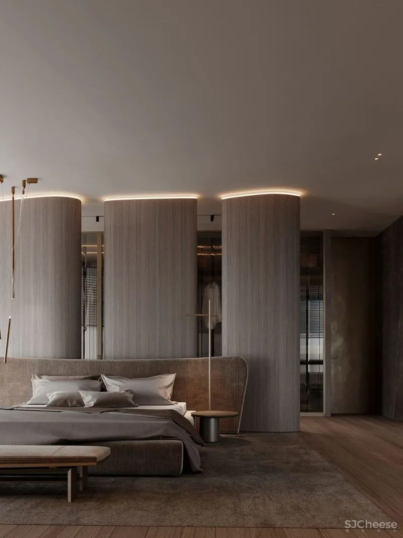 315㎡大平层设计,越简,越奢华!