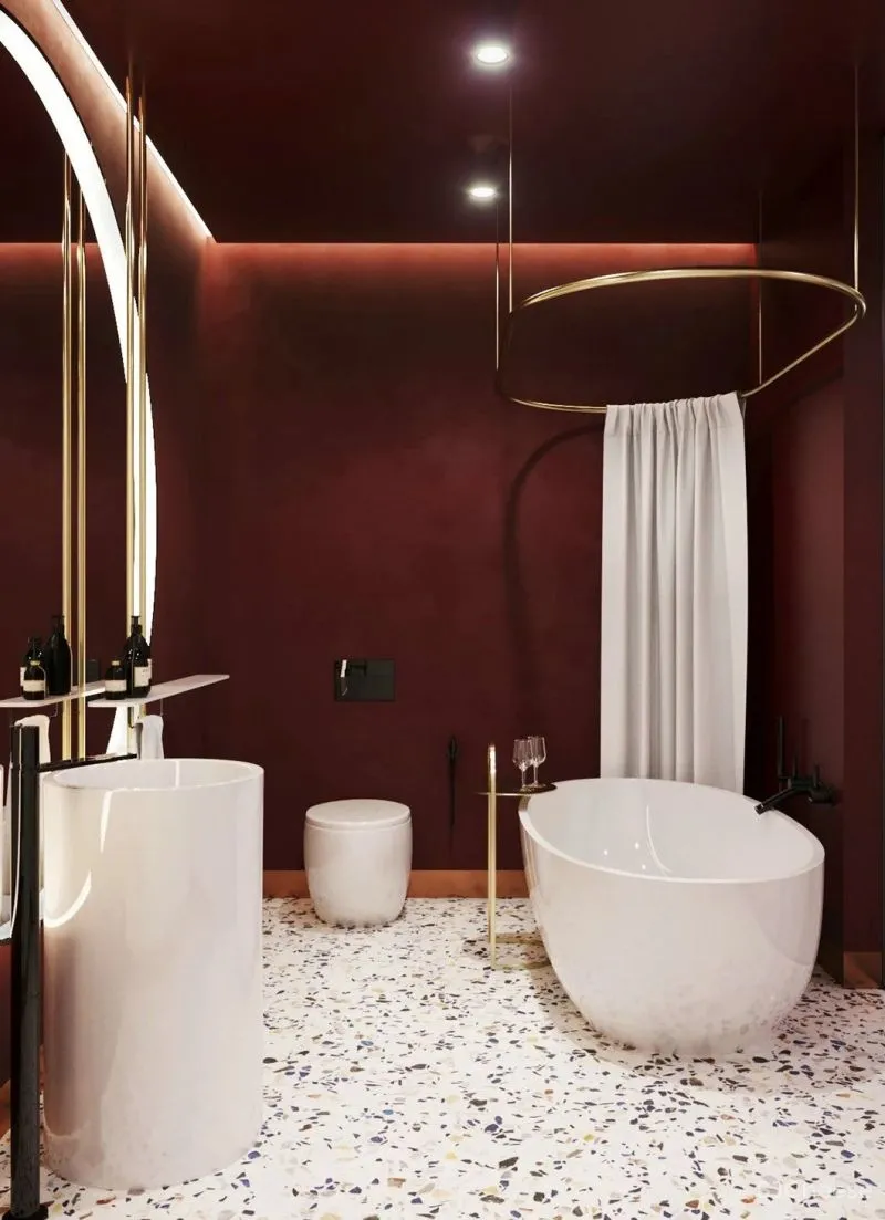 2021,高颜值的卫生间,如何设计?