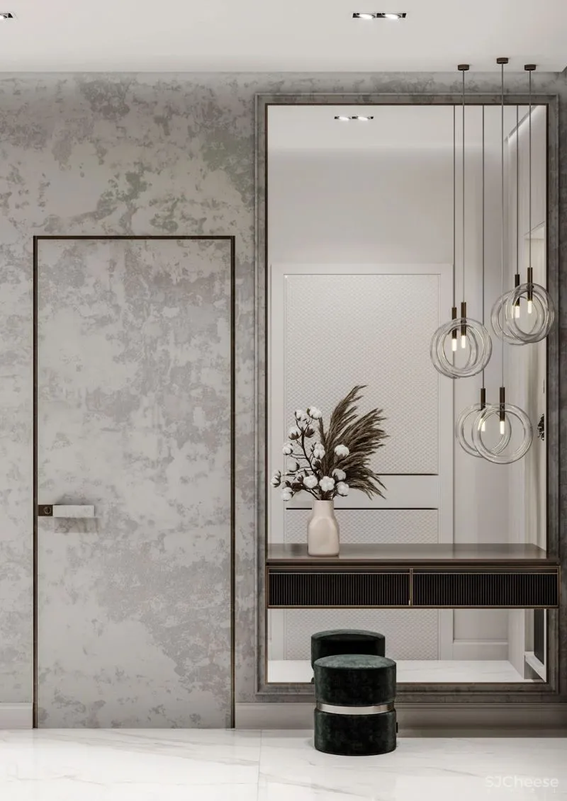 100个·轻奢系入户玄关设计